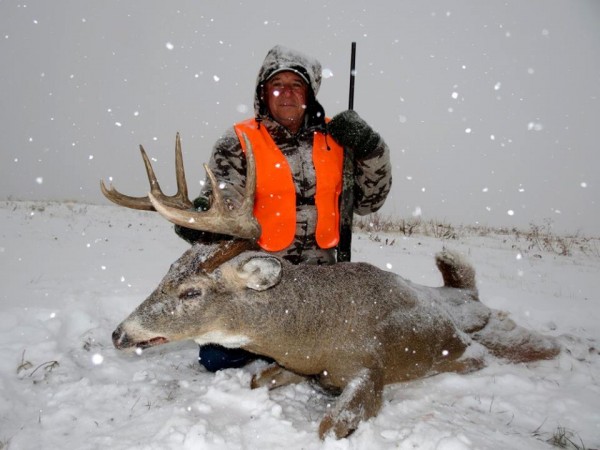 Alex Harvests A Heavy Antlered Montana Whitetail During Peak Rut