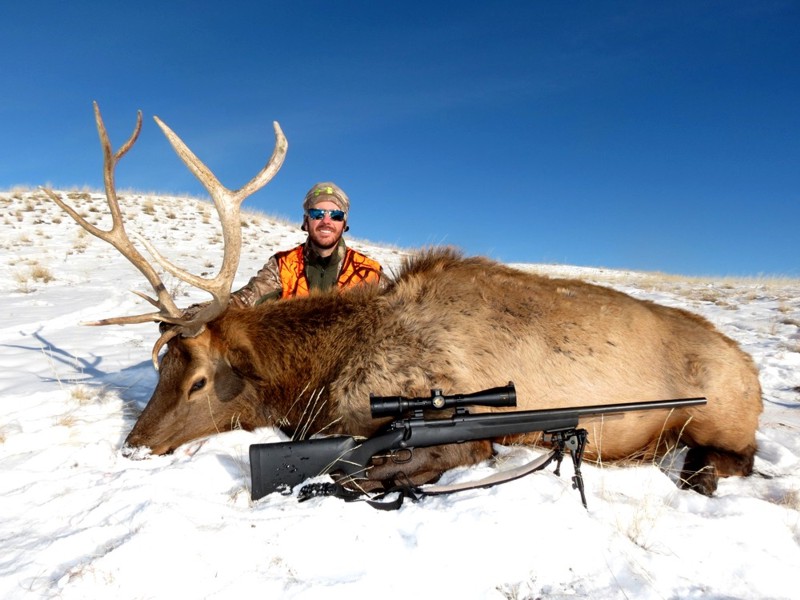 Brian Elk Hunting In Montana