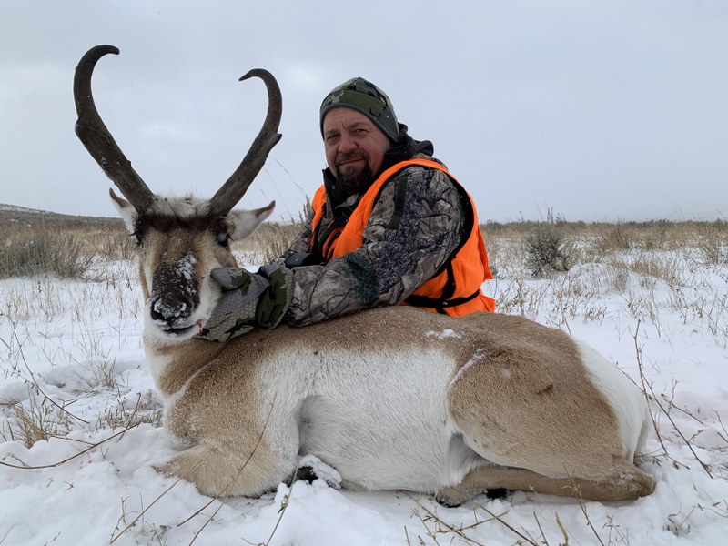 83-4/8" Antelope Buck